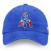 Men's New England Patriots NFL Pro Line by Fanatics Branded Royal Vintage Fundamental II Adjustable Hat 2855913